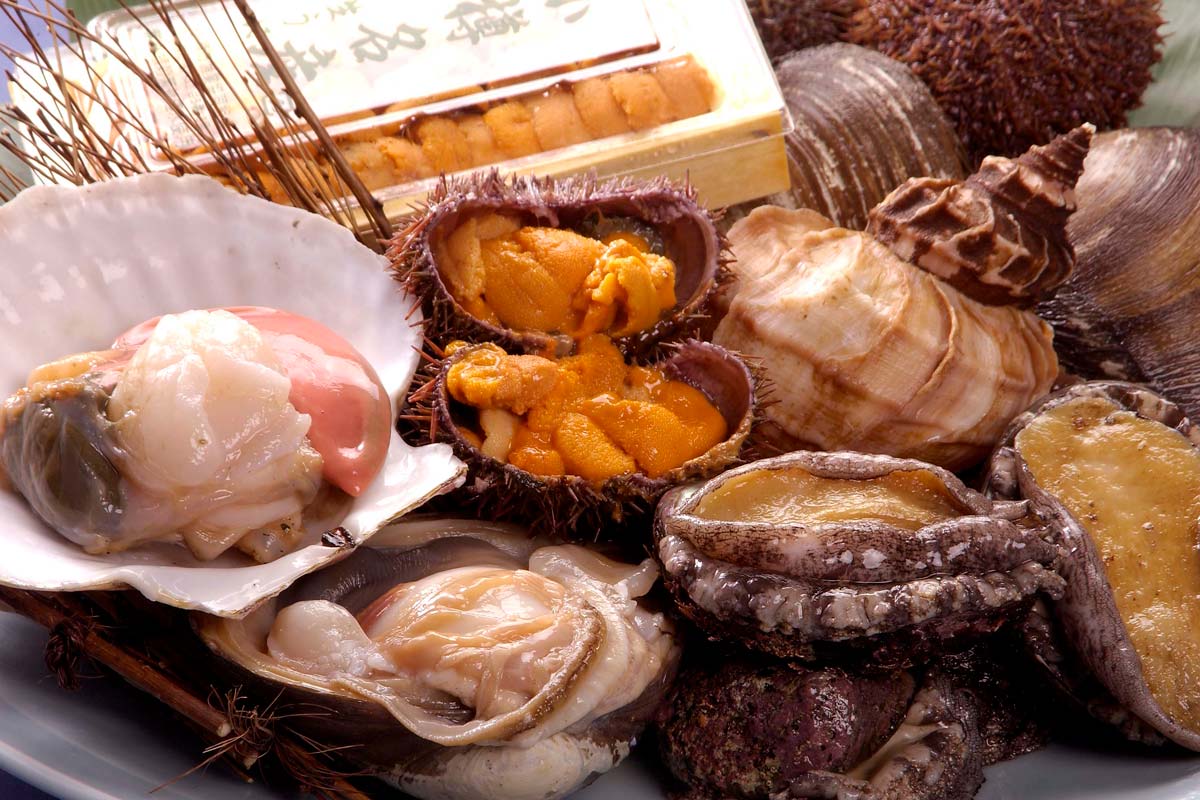 Fresh seafood