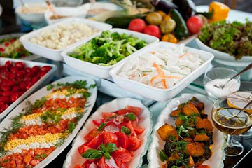 Breakfast buffet