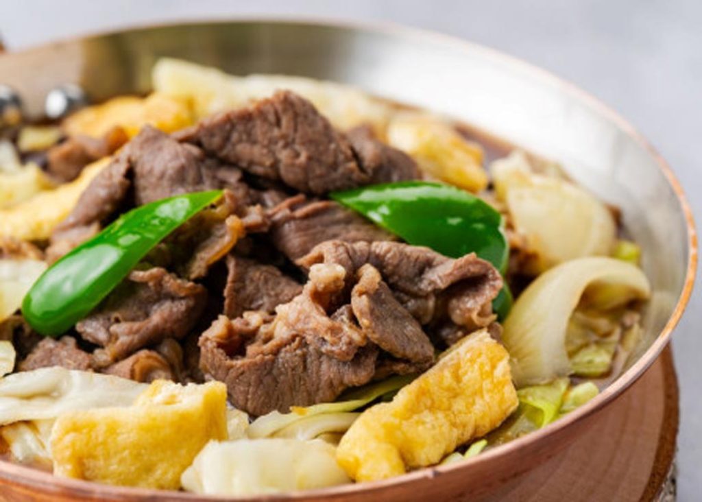 Hokkaido specialty “Jingisukan” (grilled lamb)